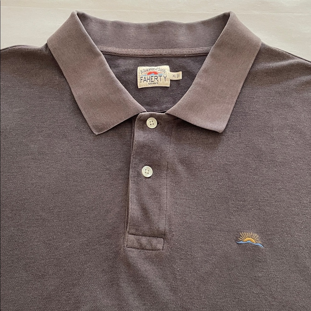 FAHERTY Polo Shirt, Size XL